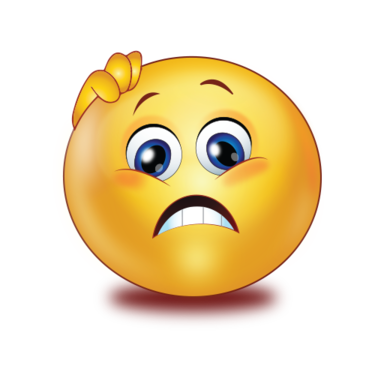 Confused Sad Open Mouth Emoji