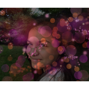 Color Bokeh Circles photo effect