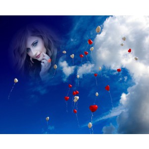 Sky Balloons photo effect